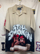 Load image into Gallery viewer, Vintage Cheech and Chong &quot;Still Smokin&quot; Dragonfly Button Up Shirt: Large
