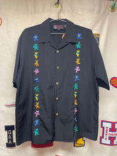 Load image into Gallery viewer, Vintage Grateful Dead Dragonfly Black Bear Button Up Shirt: Large
