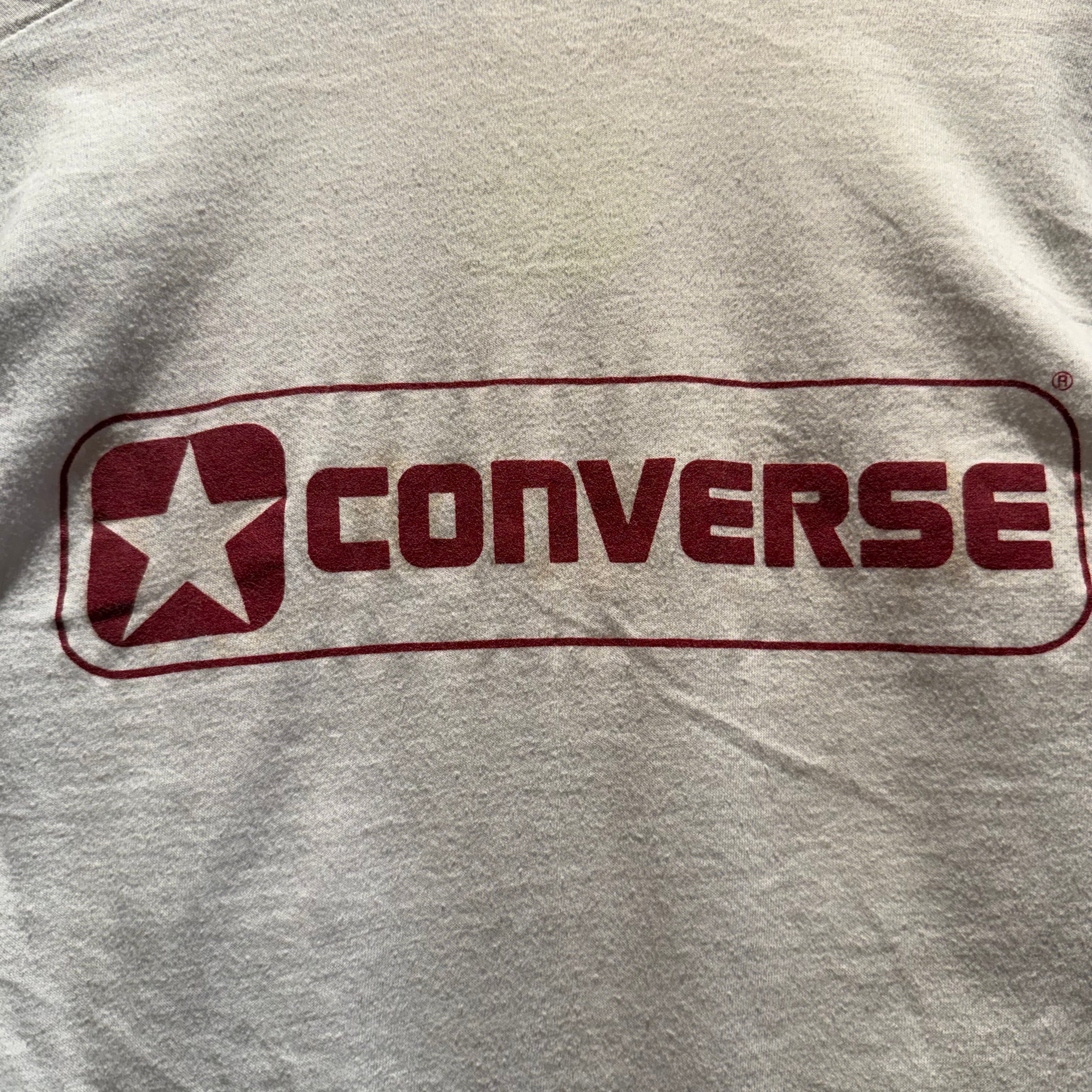 VTG Southern Illinois University SIU Basketball Camp Converse Ringer T-Shirt: Medium