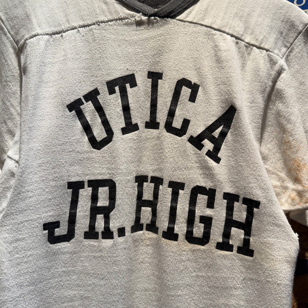 VTG 70's Utica JR. High Jersey T-Shirt: Small