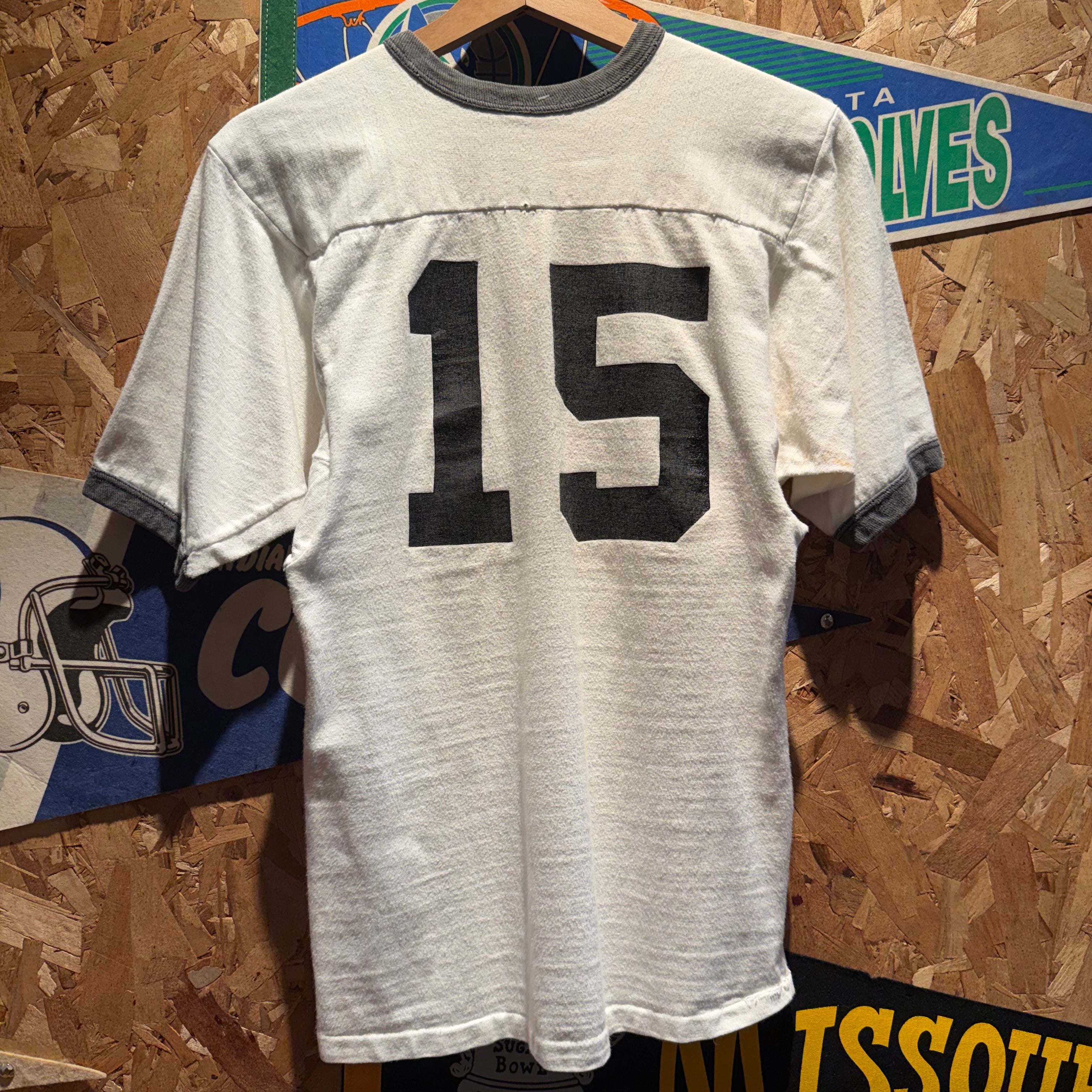 VTG 70's Utica JR. High Jersey T-Shirt: Small