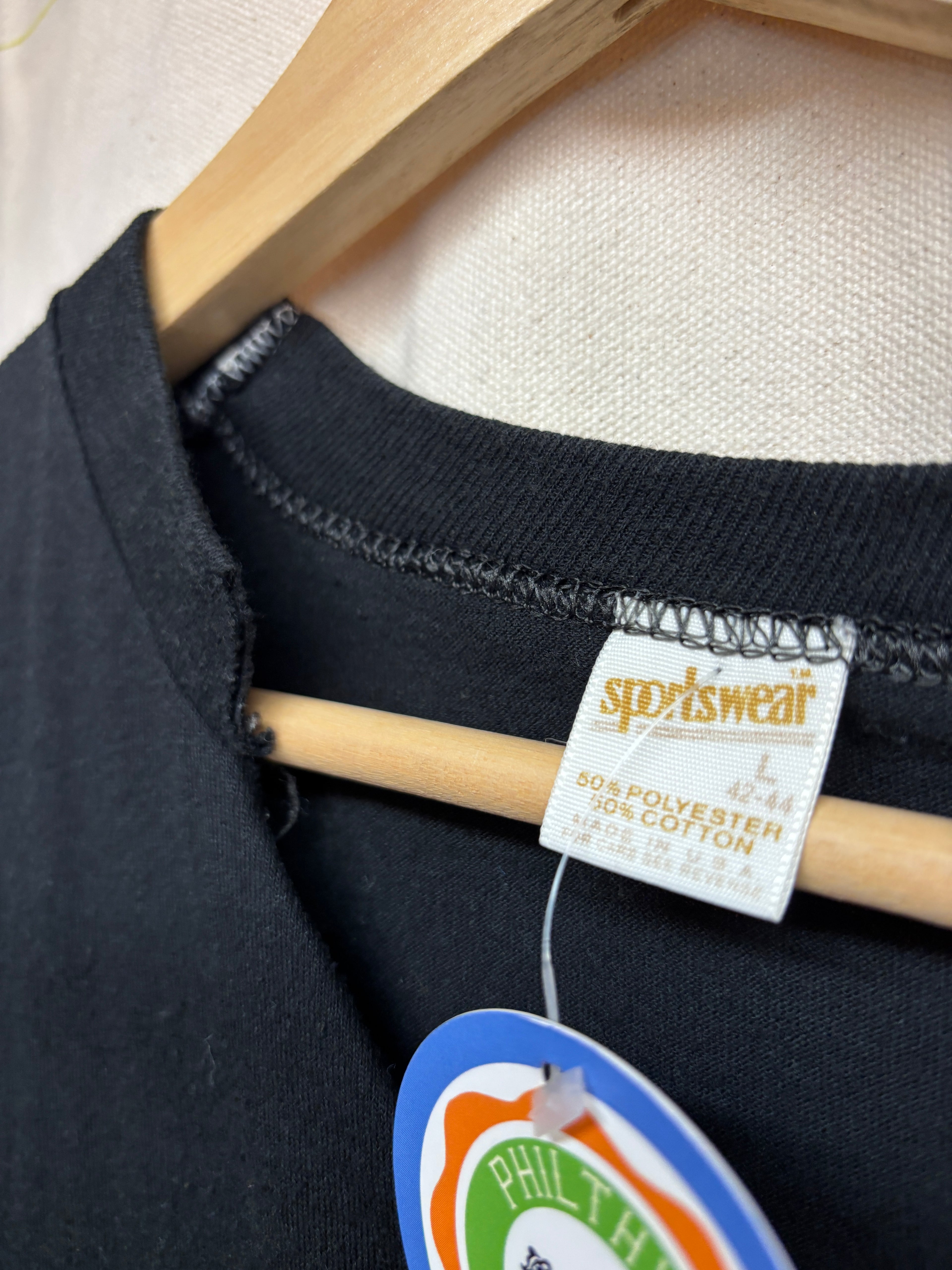 Vtg Tewligans Louisville Music Venue Cutoff T-Shirt: L