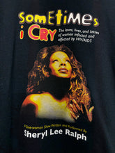 Load image into Gallery viewer, Vtg Sometimes I Cry Sheryl Lee Ralph Thespian T-Shirt: L
