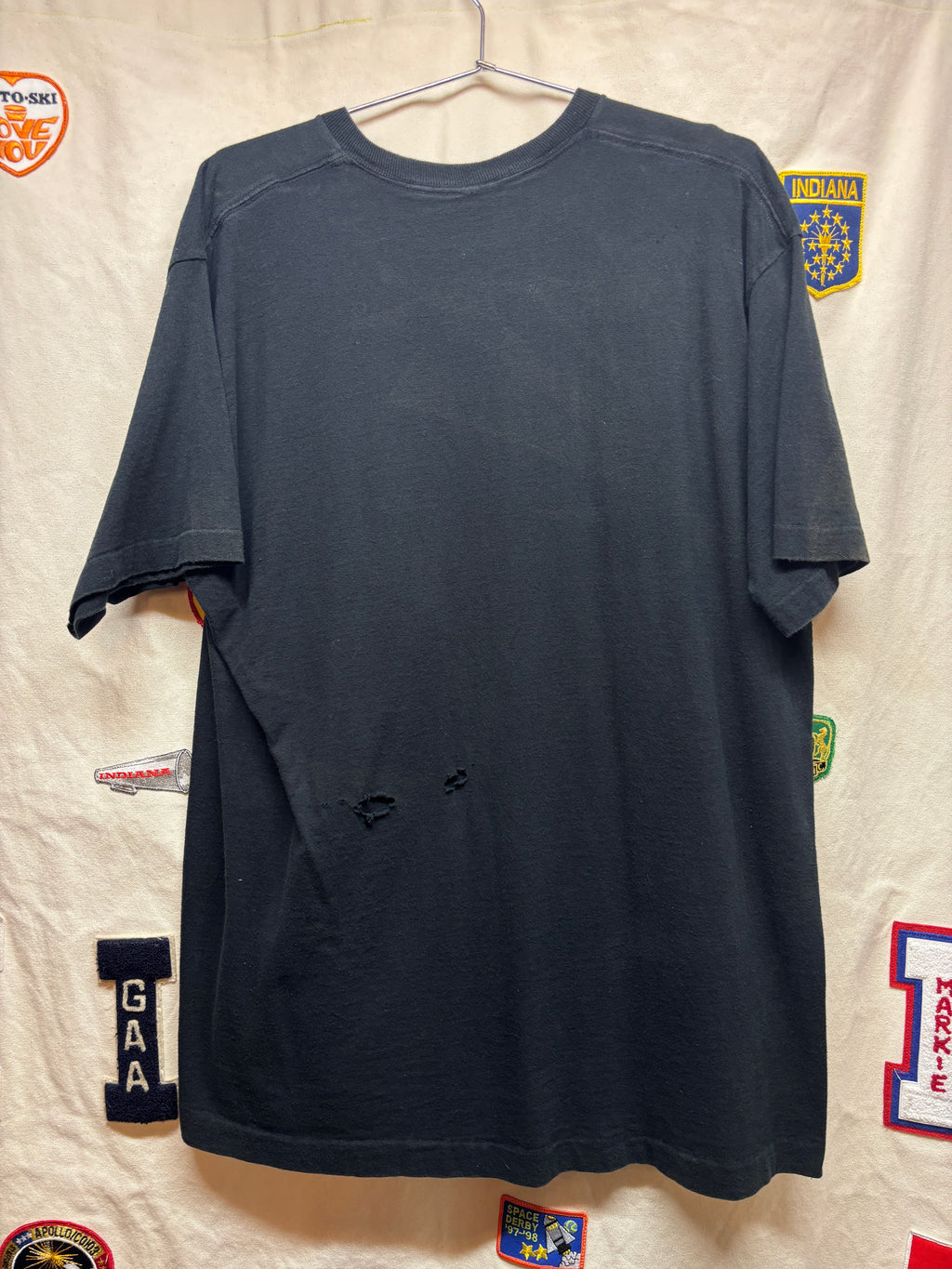 Vtg Green Bay Packers Super Bowl Champions Ring Black T-Shirt: XXL