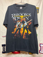 Load image into Gallery viewer, Vintage Brooks &amp; Dunn Electric Rodeo Bull 1994 Country Music Concert Black T-Shirt: XL
