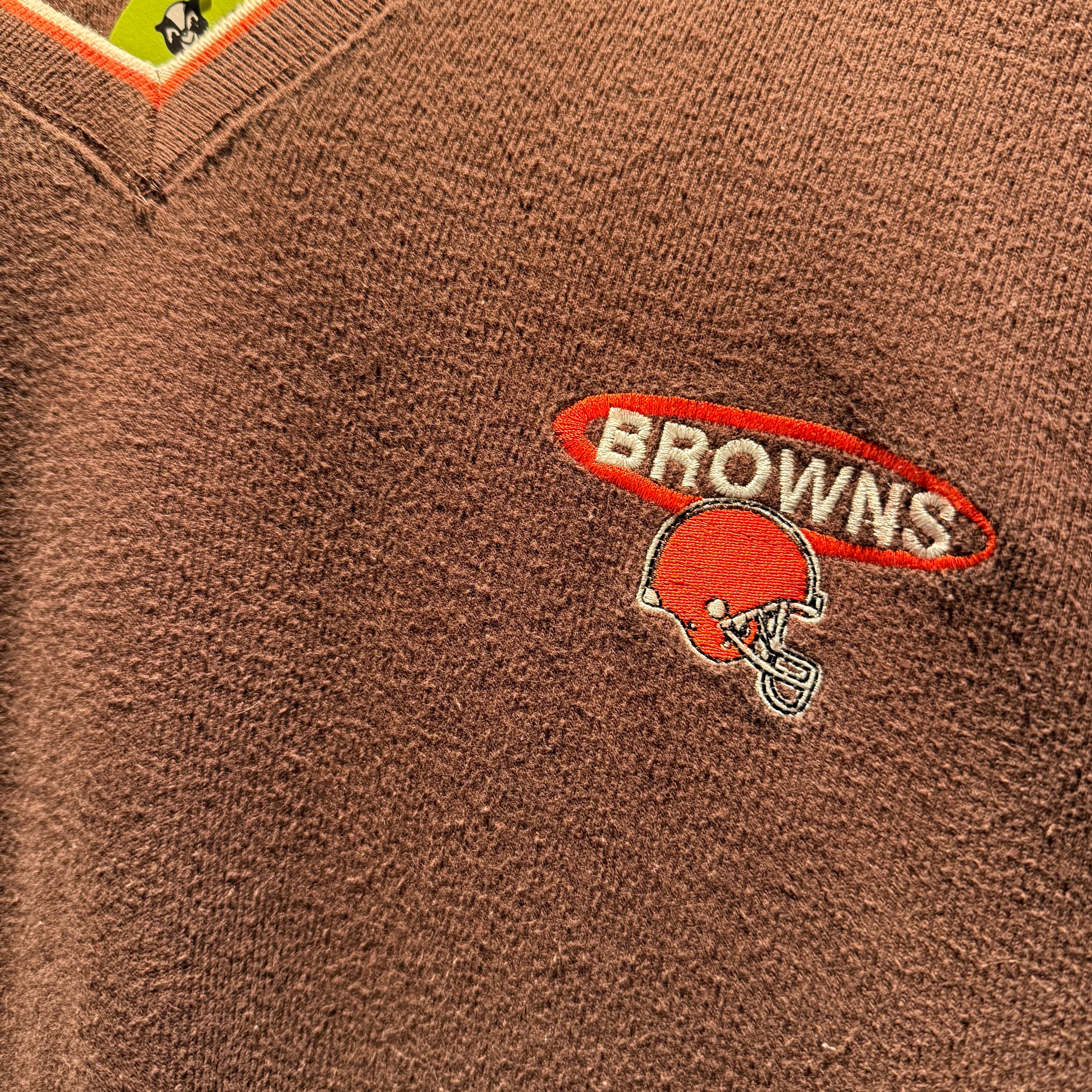 Vintage NFL Cleveland Browns Football Sweatshirt: XXL