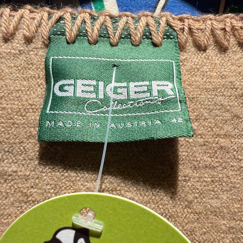 Vintage Geiger Wool Cardigan Jacket: M/L