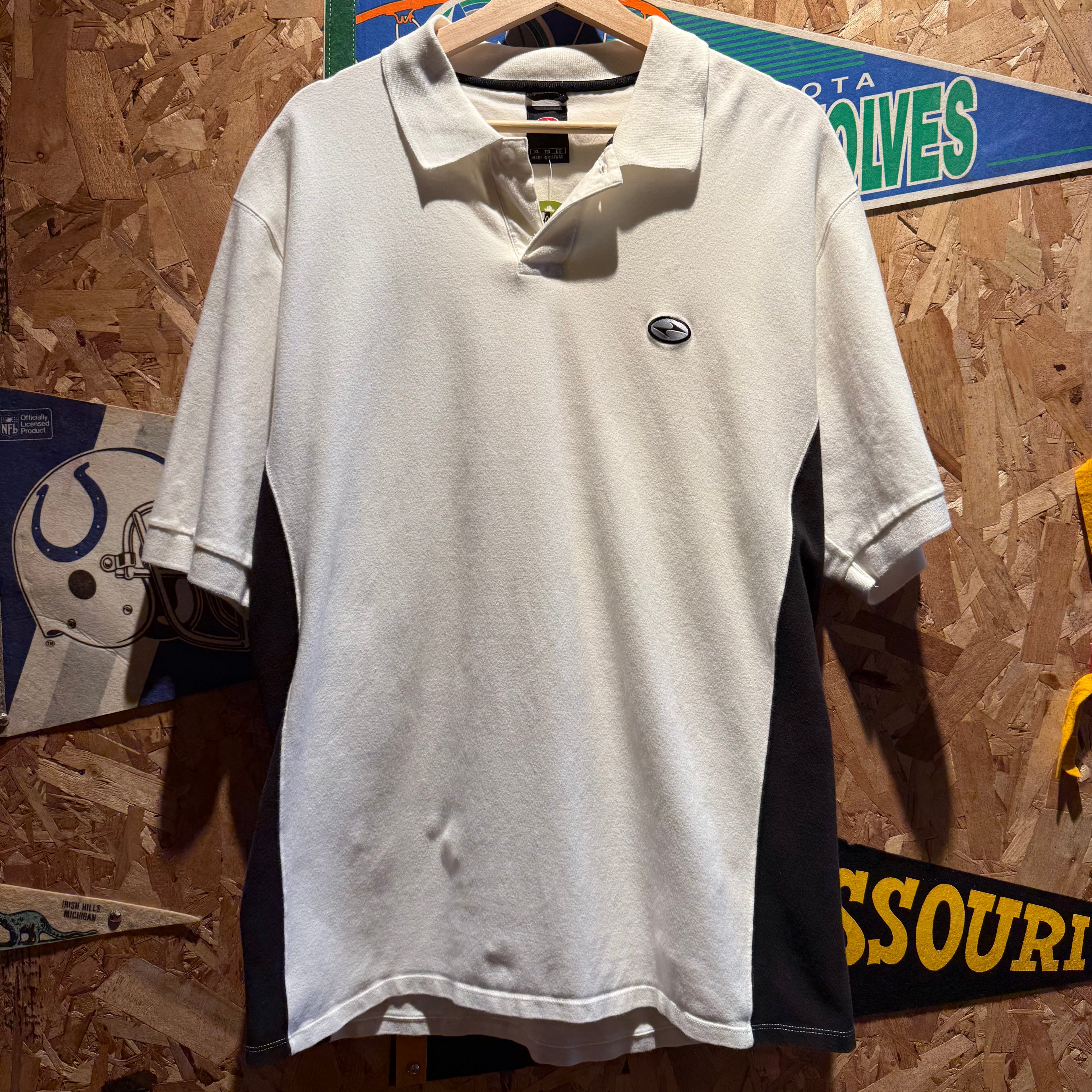 Vintage NCAA Nike Polo Shirt: XL