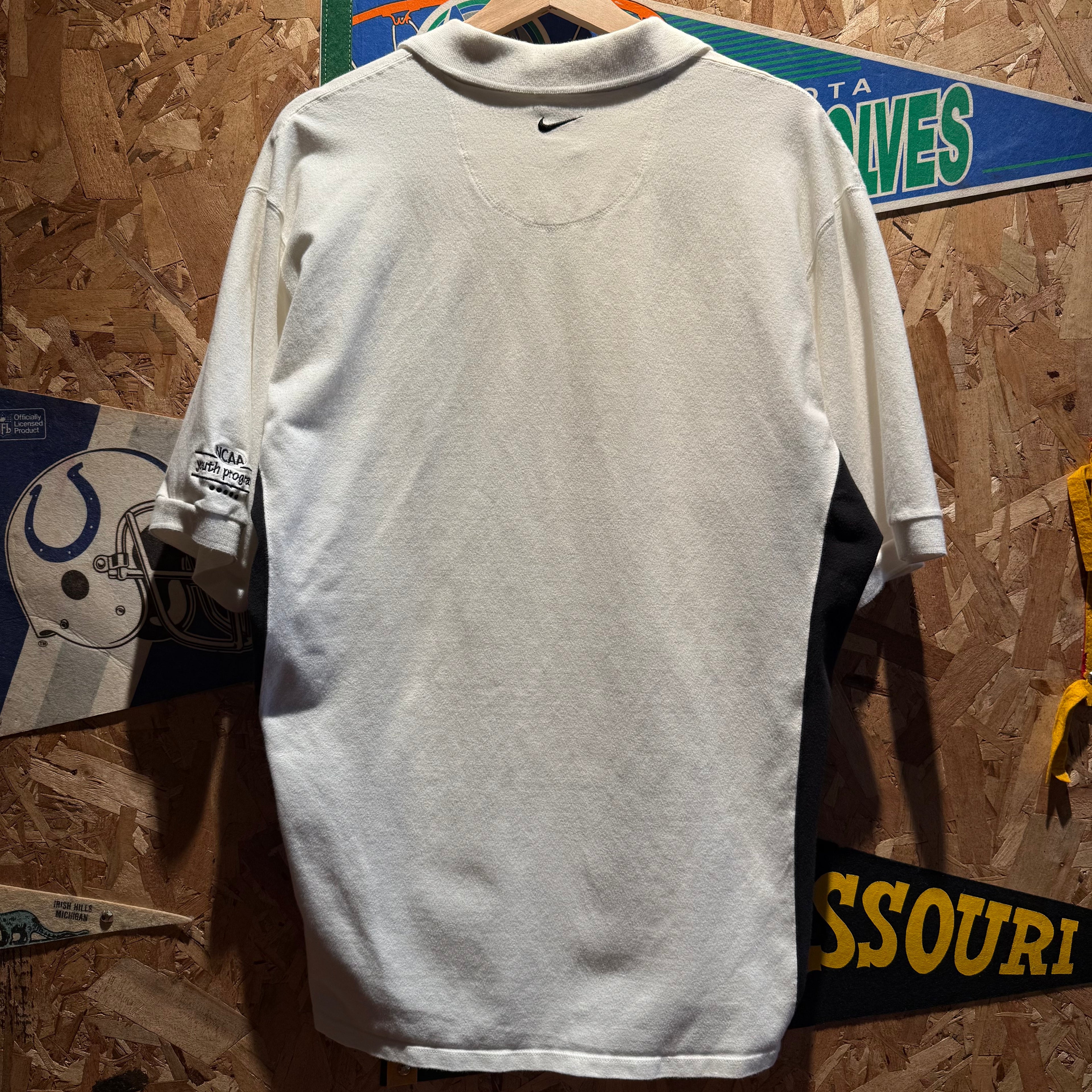 Vintage NCAA Nike Polo Shirt: XL