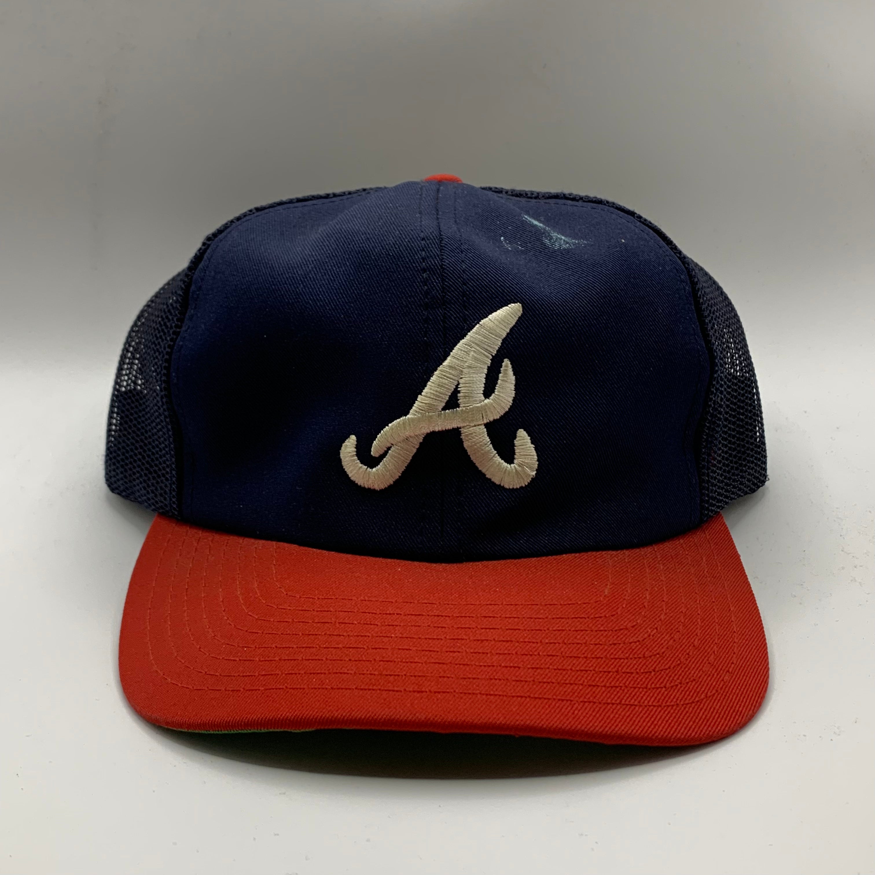 Vintage Atlanta Braves Twins Baseball MLB Snapback Hat