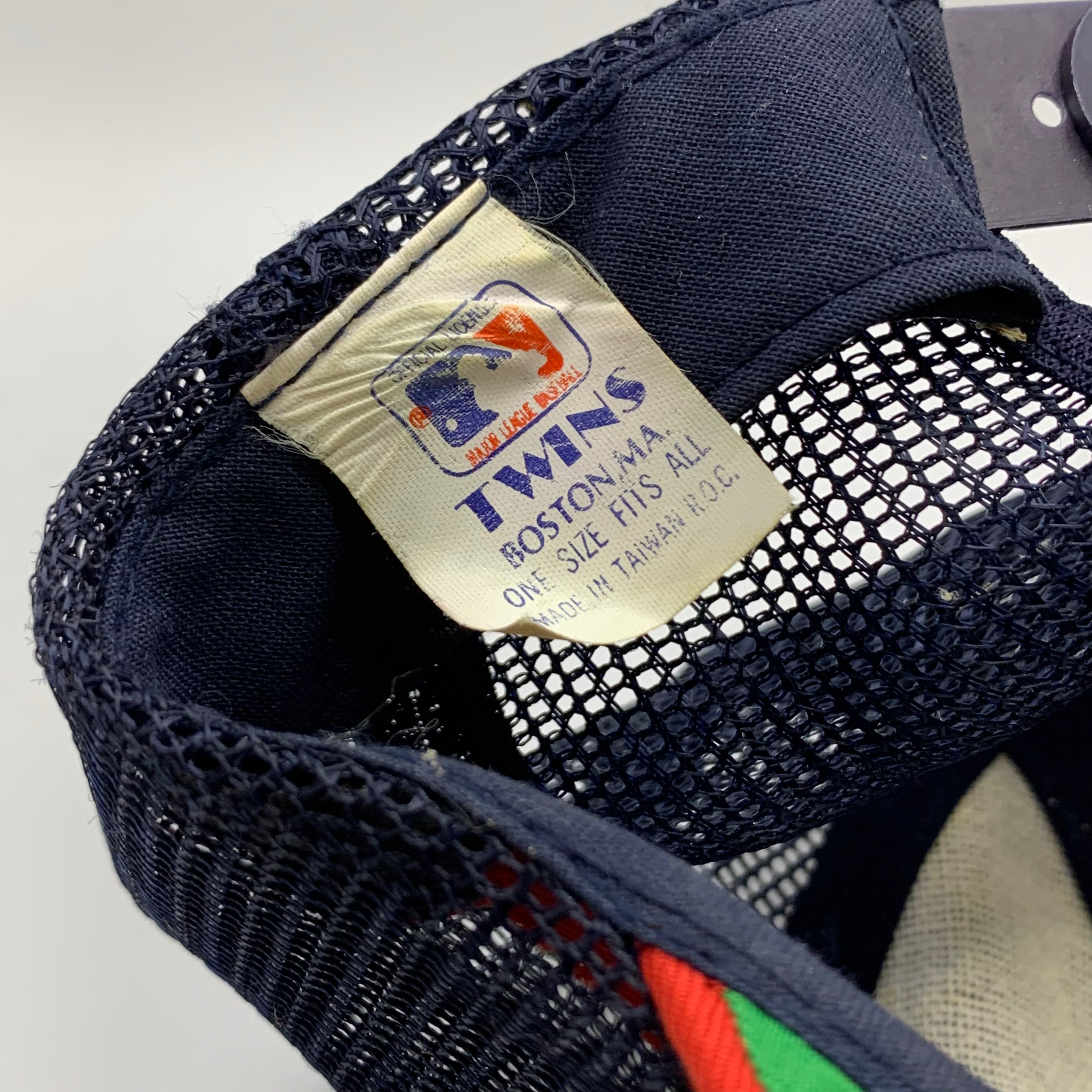 Vintage Atlanta Braves Twins Baseball MLB Snapback Hat