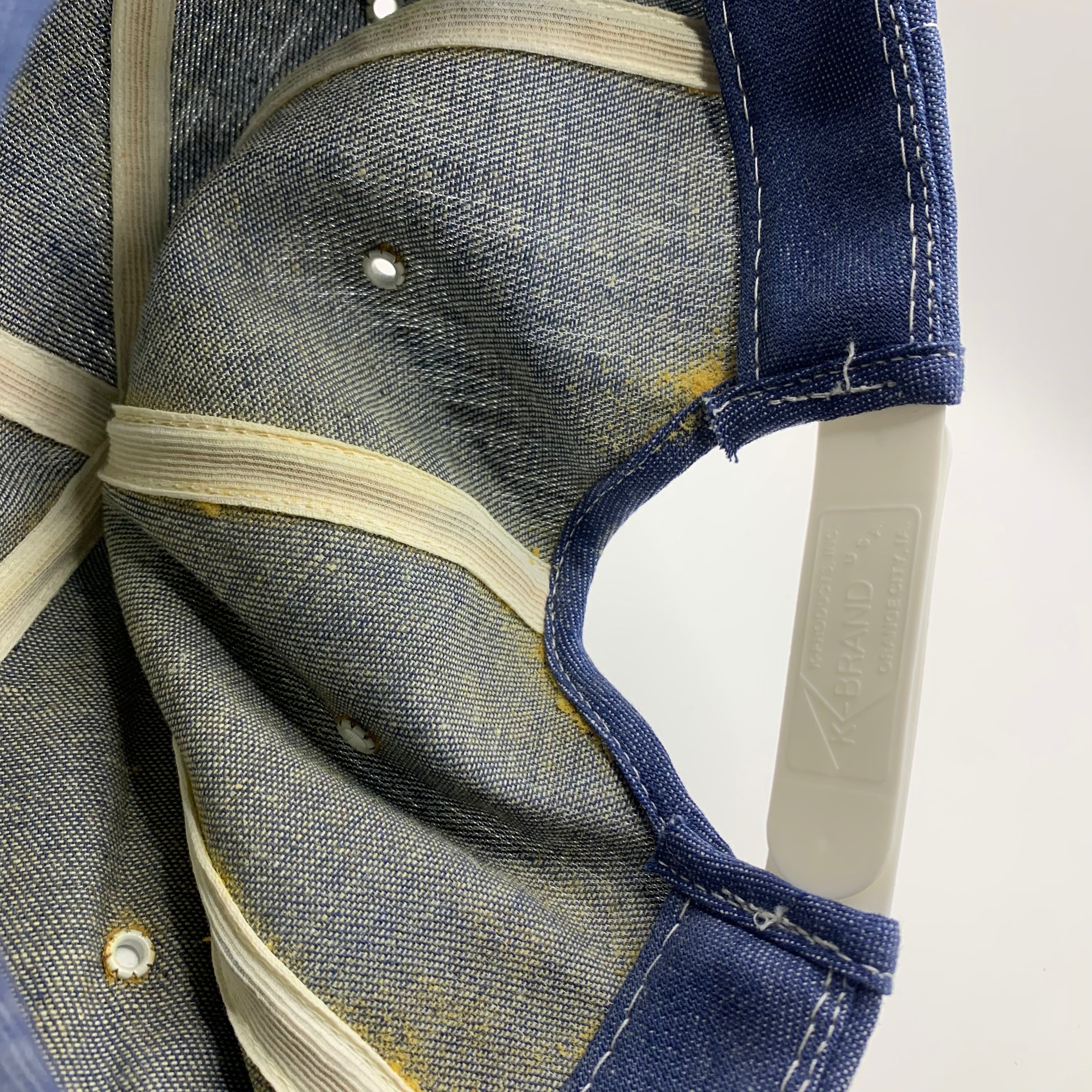 Vintage Van Horn Special Hybrids Patch Denim K Brand Farm Feed Snapback Hat