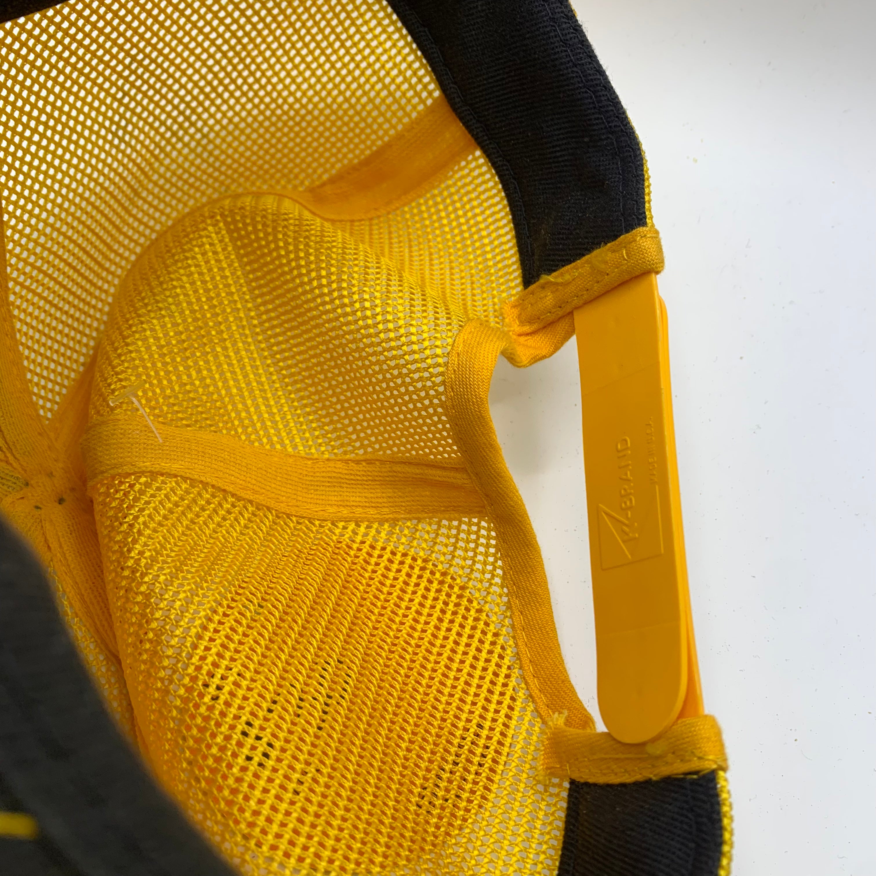 Vintage John Deere ERB Equipment Companies Black K-Brand Patch Trucker Snapback