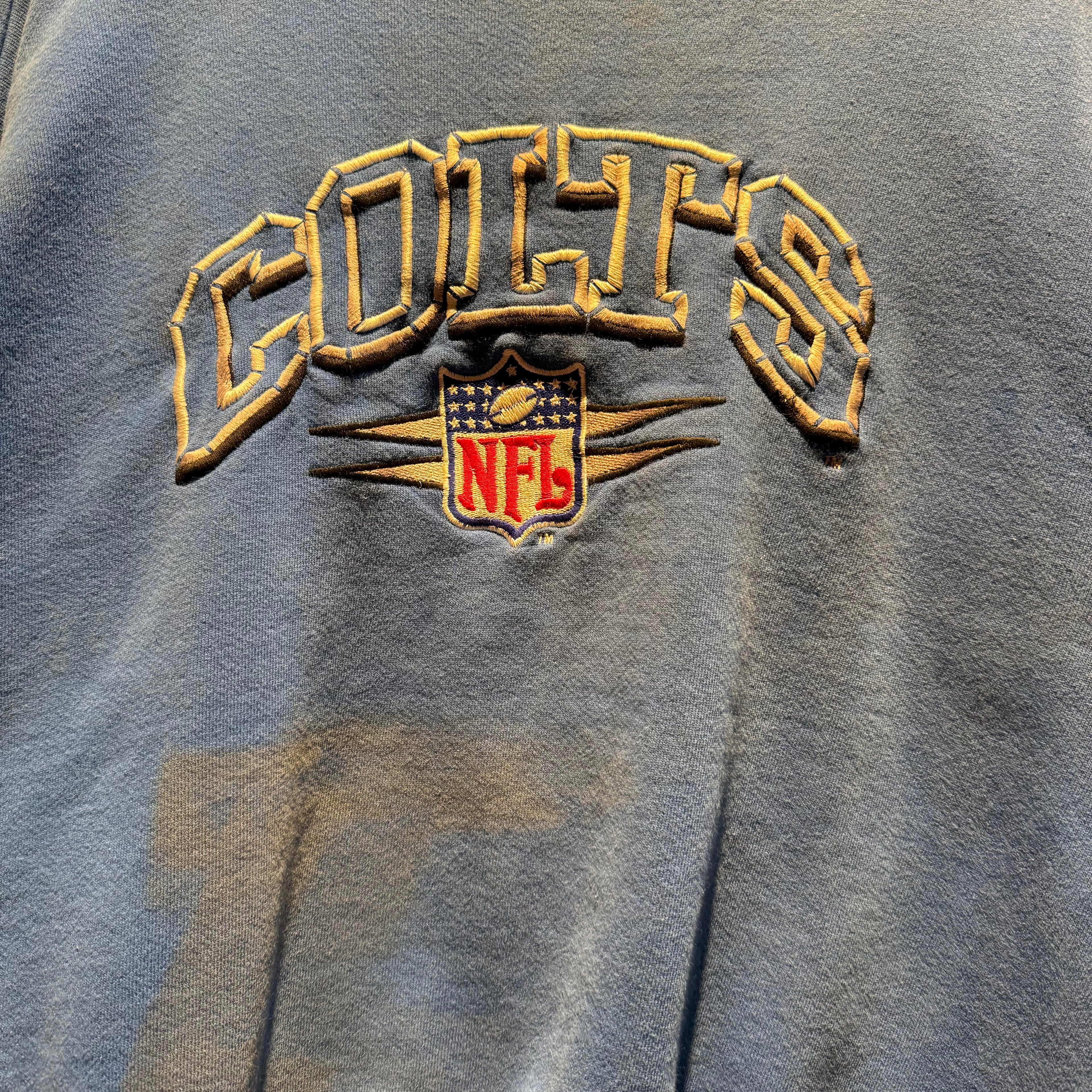 Vintage NFL Indianapolis Colts Sweatshirt: Large
