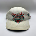 Vintage Tabasco Brand Hot Sauce White Embroidered Strapback Hat