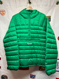 FW22 Supreme Micro Down Half Zip Hooded Pullover: M