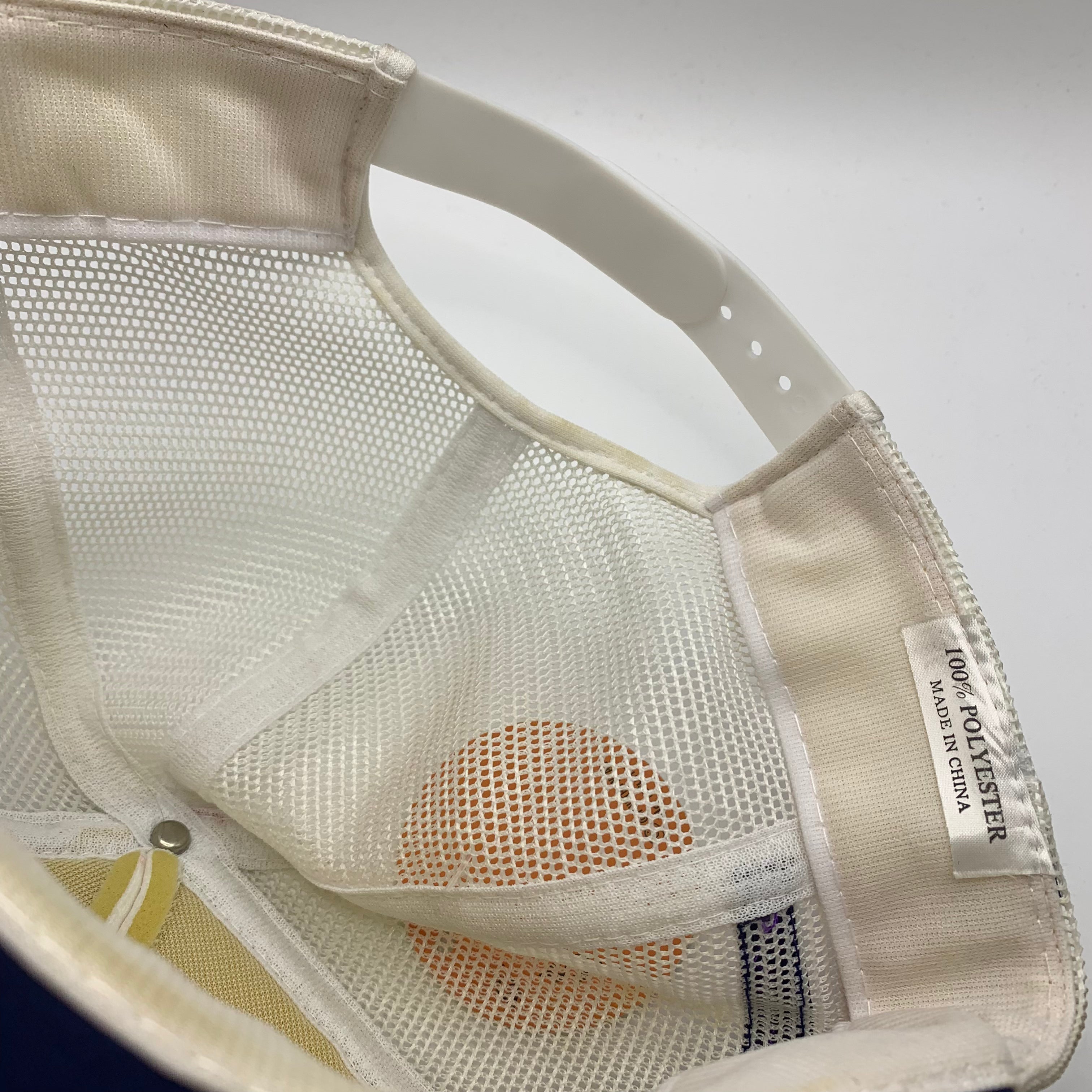 Vintage Michigan Sail Boat 3 Stripe 80's Tourist Trucker Mesh Snapback Hat