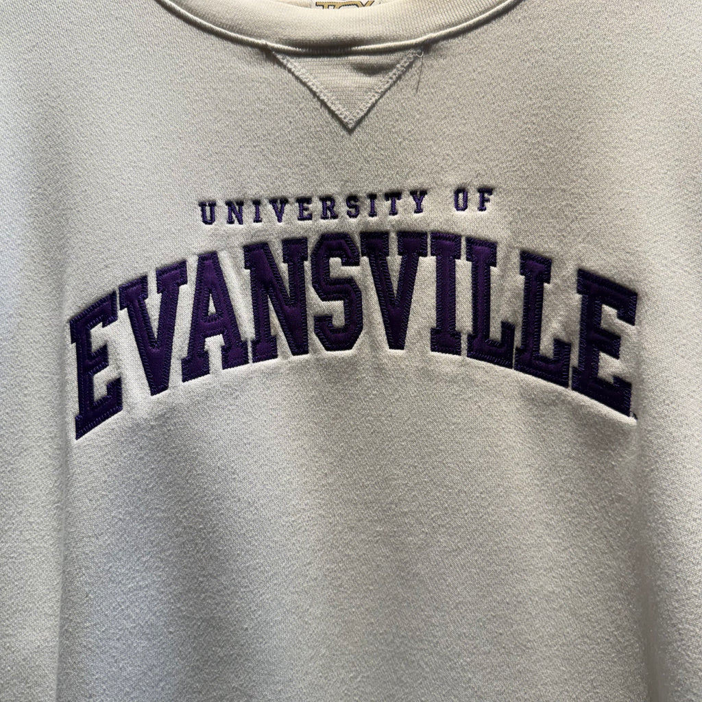 Vintage University of Evansville Sweatshirt: XL