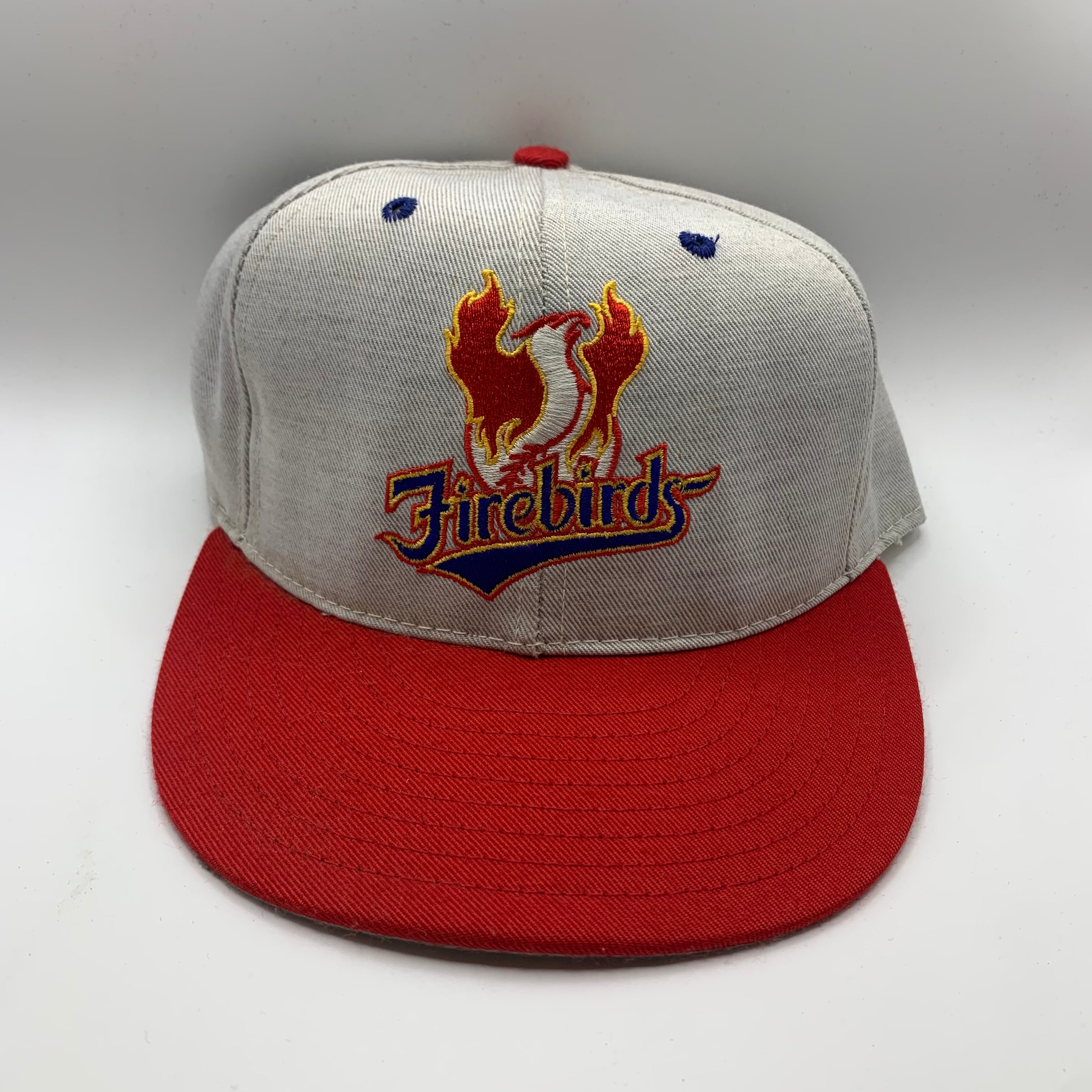 Vintage Firebirds Minor League Baseball San Francisco Giants Grey Pro Line Fitted Hat: 7