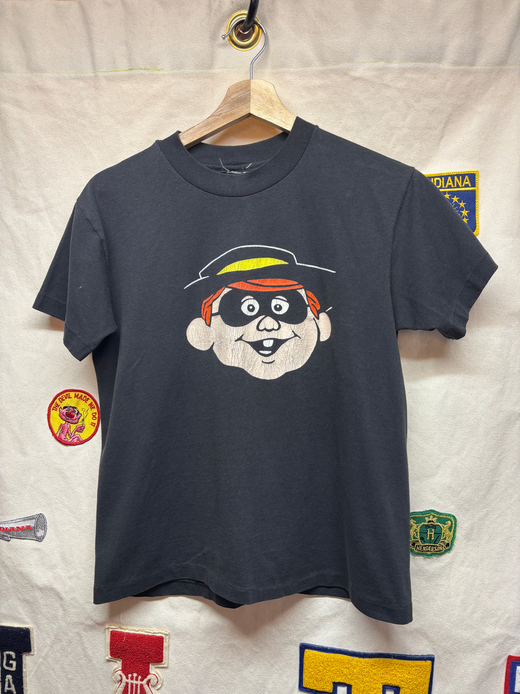 Vtg 80's McDonald's The Hamburglar Character T-Shirt: S