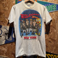 Vintage 90s MLB New York Yankees Hard Ball Cafe Single Stitch Seamless T-Shirt: Small
