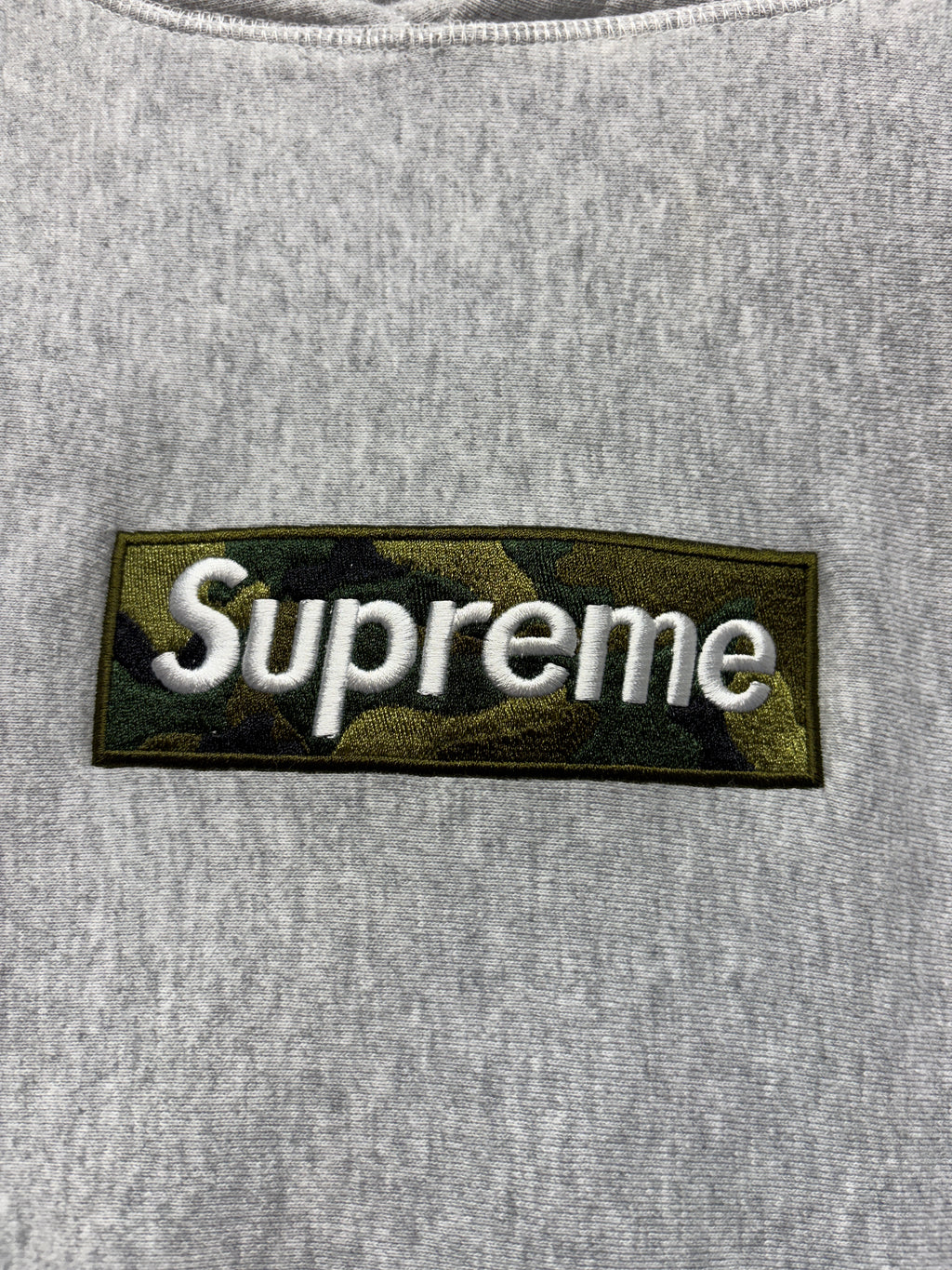 FW23 Supreme Camo Box Logo Hoodie: M