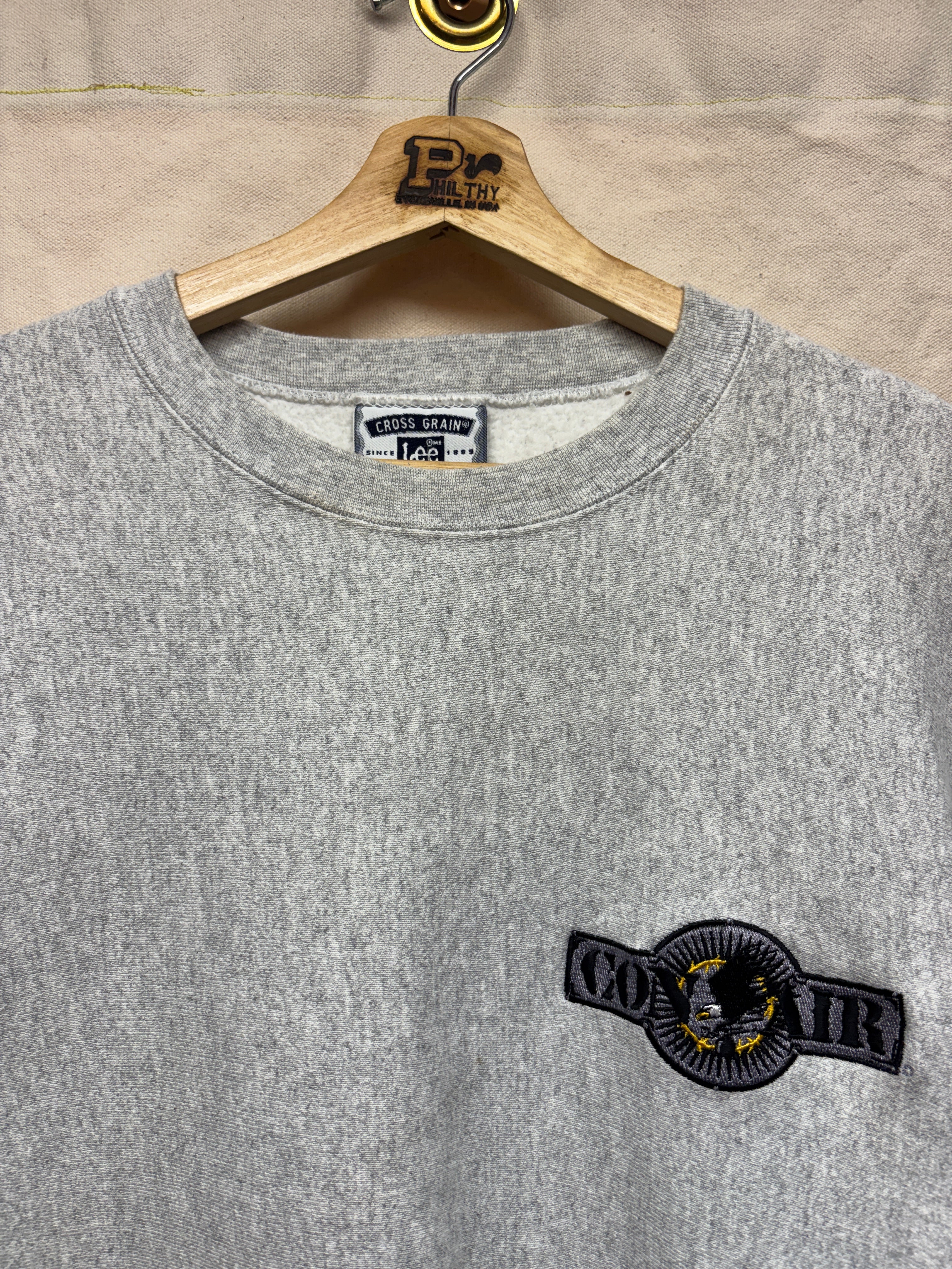 Vtg Con Air Nicolas Cage Movie Reverse Weave Crewneck: XL