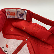 Load image into Gallery viewer, Vintage Henderson implement Patch Trucker Snapback Hat
