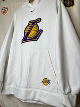 Load image into Gallery viewer, Vintage Los Angeles Lakers NBA LA Nike White Sweatshirt Hoodie: Large
