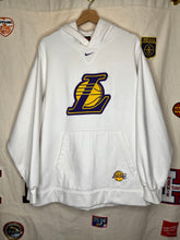 Load image into Gallery viewer, Vintage Los Angeles Lakers NBA LA Nike White Sweatshirt Hoodie: Large
