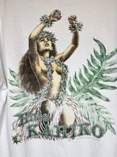 Load image into Gallery viewer, Vintage Hawaiian Legacy Hula Kahiko Girl Dancer Luau 1993 T-Shirt: Large
