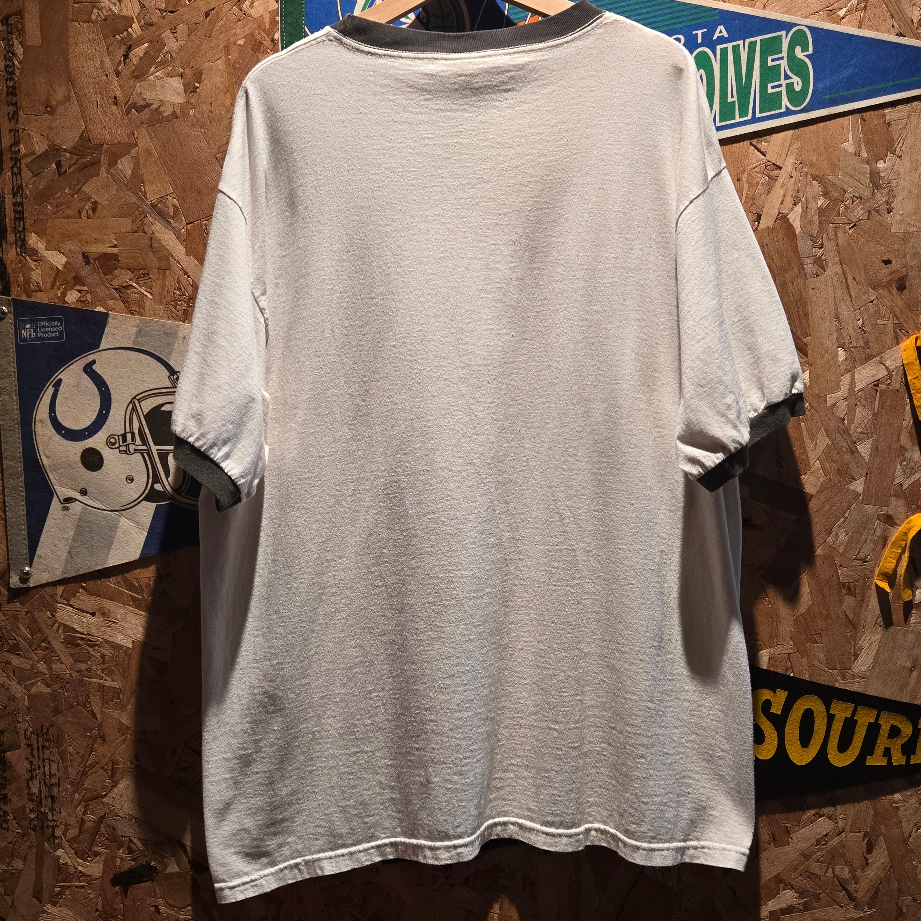 VTG Starter Boston Celtics White T-Shirt USA: XL