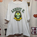 VTG Abduct U Area 51 Graphic Alien T-Shirt: XXL