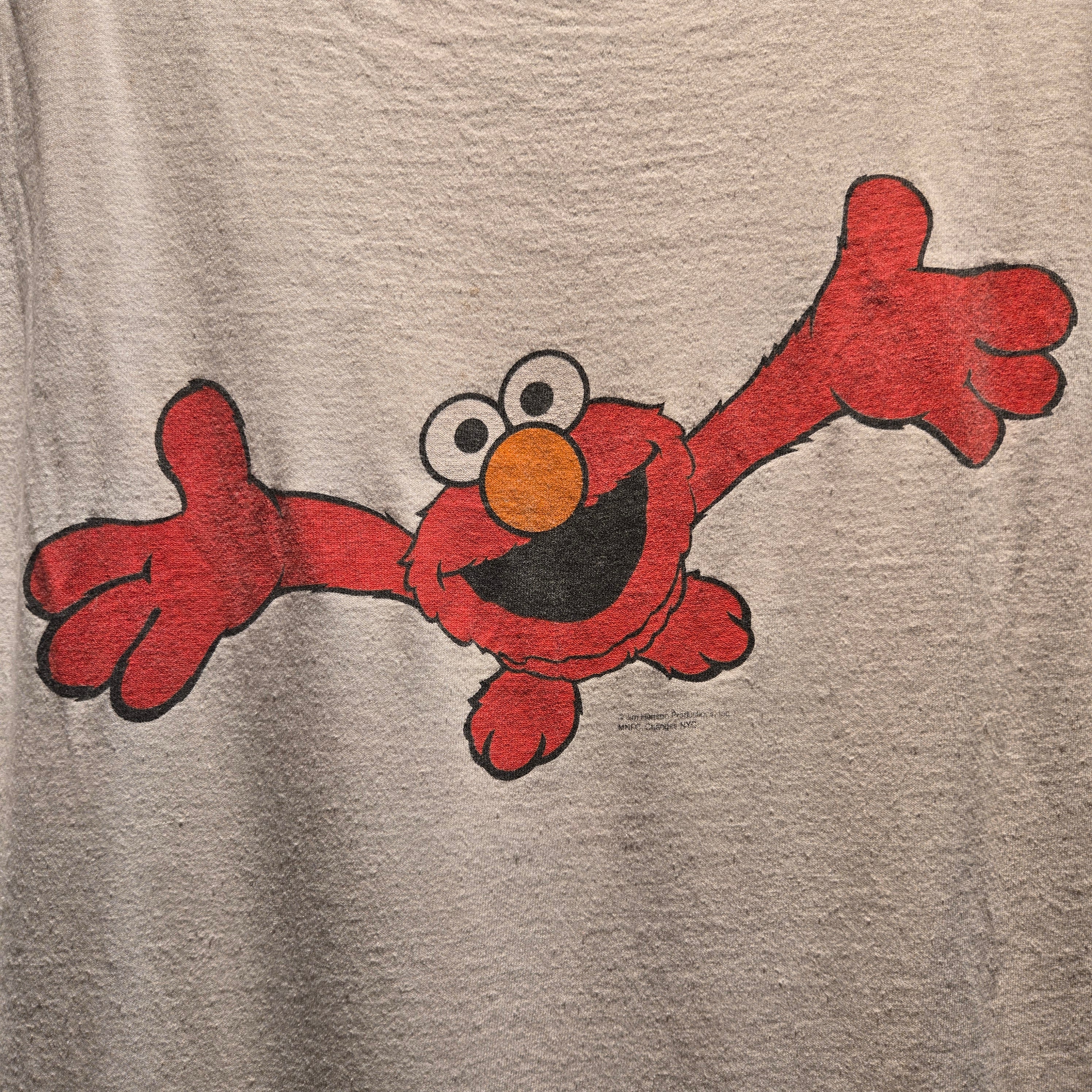 VTG Changes Elmo Sesame Street Graphic T-Shirt Big E: Large