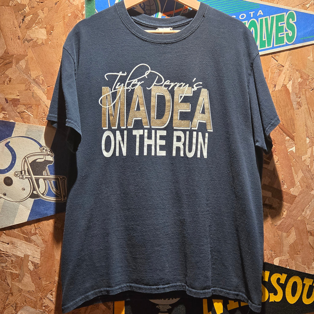 Tyler Perry's Madea On The Run "Again" Black T-Shirt: L
