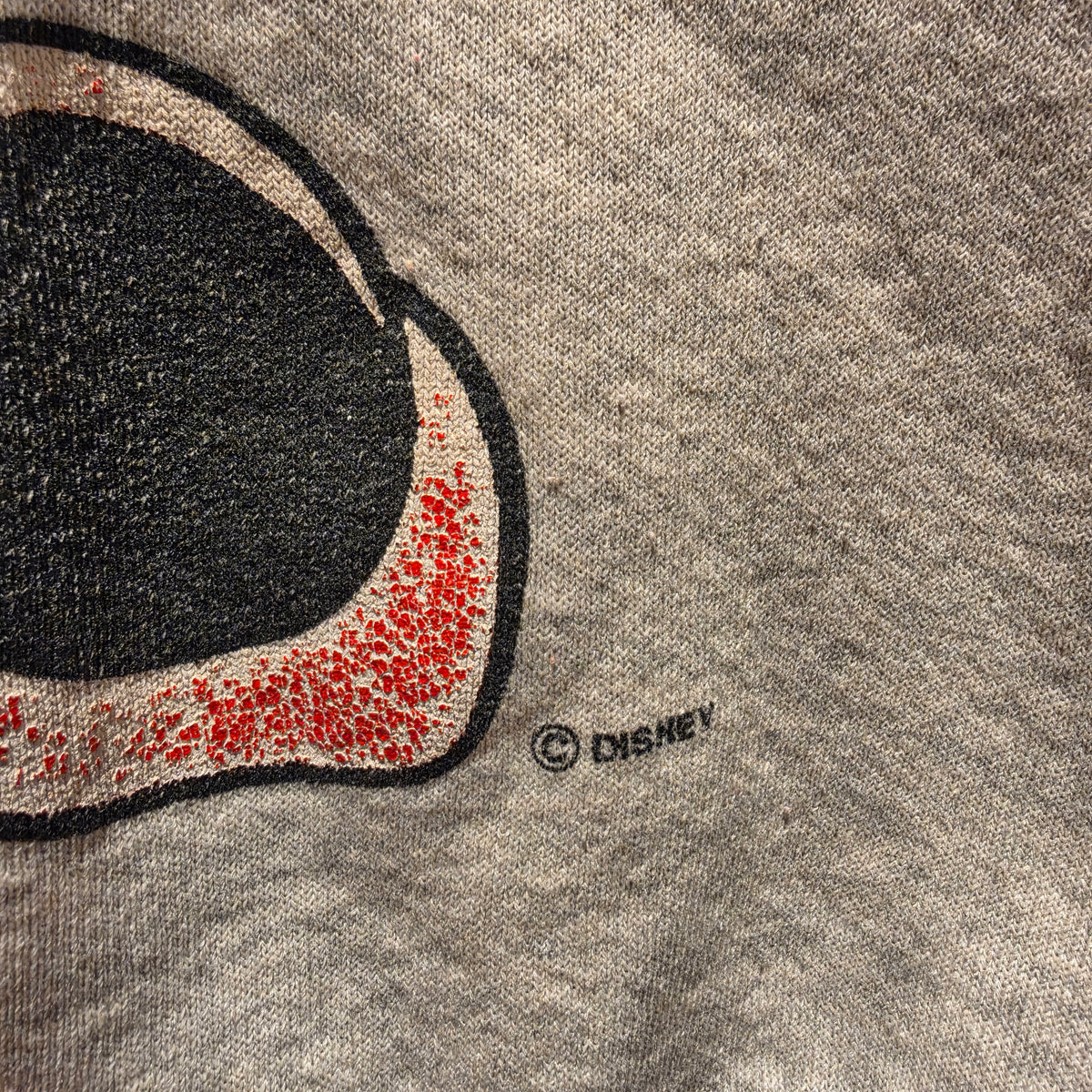 VTG Velva Sheen Disney Minne Mouse Grey Sweatshirt: XL