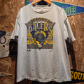 VTG Logo 7 Indiana Pacers Basketball NBA "Control The Floor" T-shirt: XXL