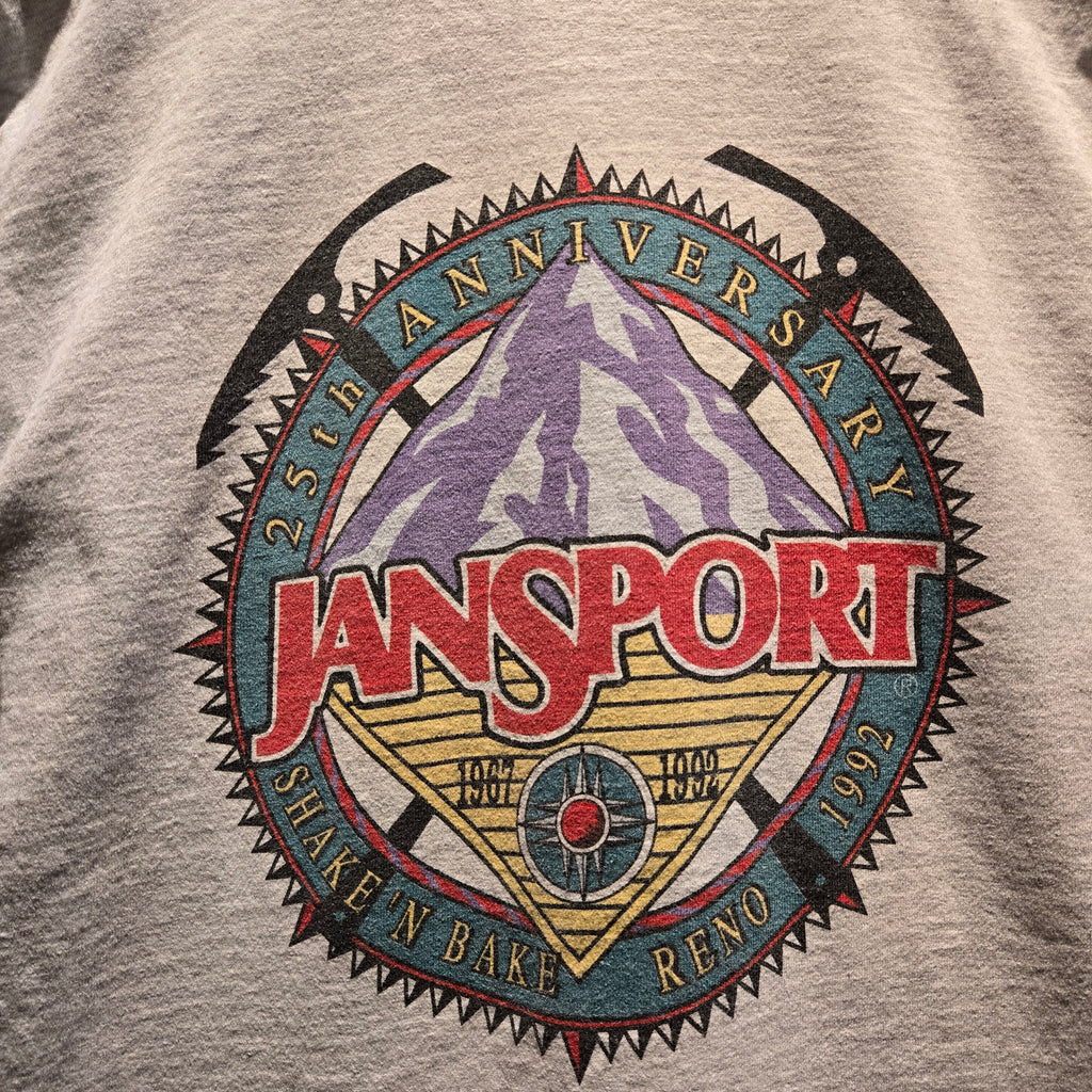 VTG 1992 Jansport 25th Anniversary Double Sided Pocket T-Shirt: Medium