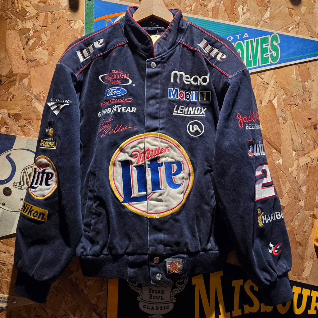 VTG Chase Rusty Wallace Jeff Hamilton Racing Jacket Winston Cup: Small