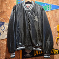 VTG Swingster 80s-90s Chicago White Sox Snap Button Jacket Satin: XL