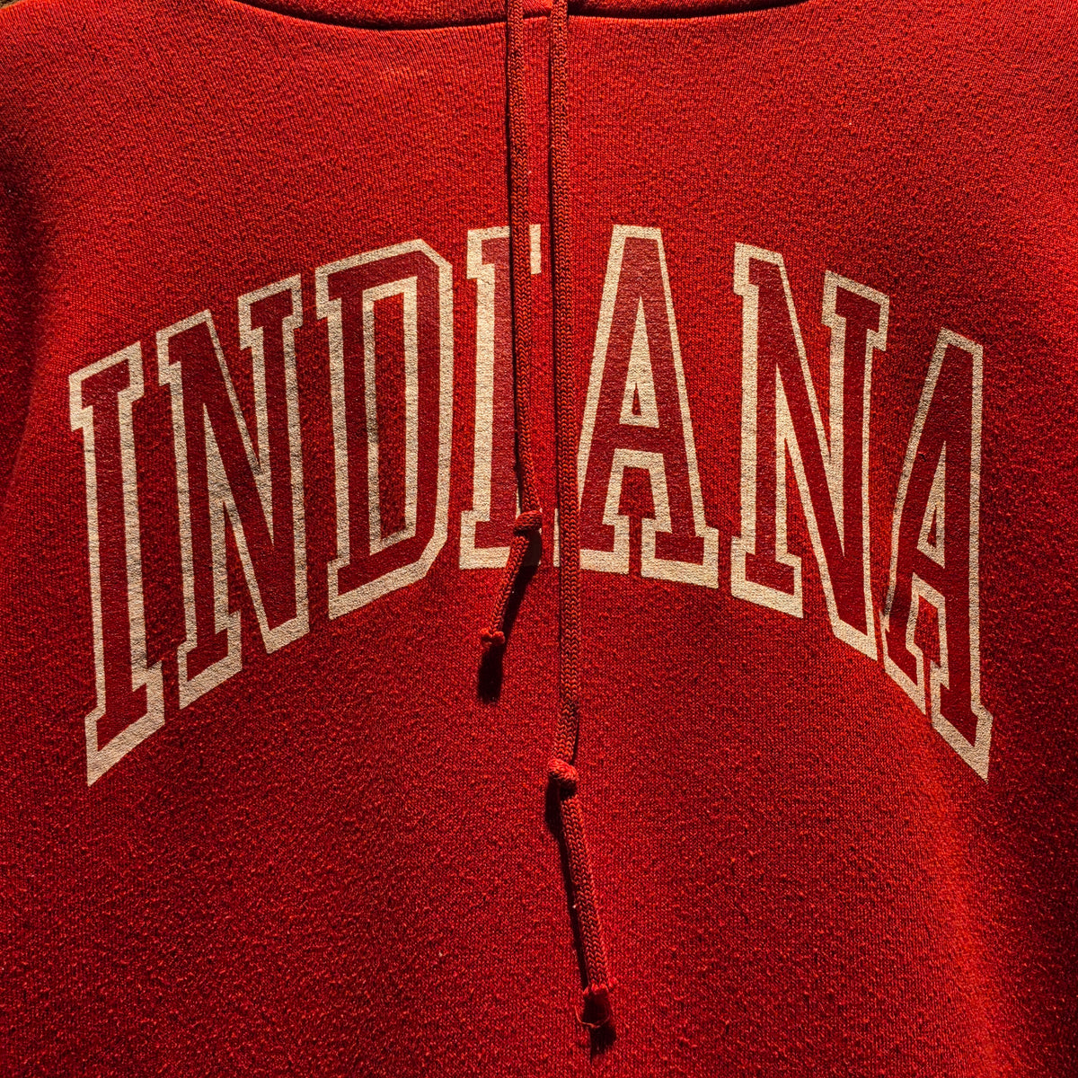 VTG 90's Russell Indiana University Pullover Hoodie Made In USA: XL