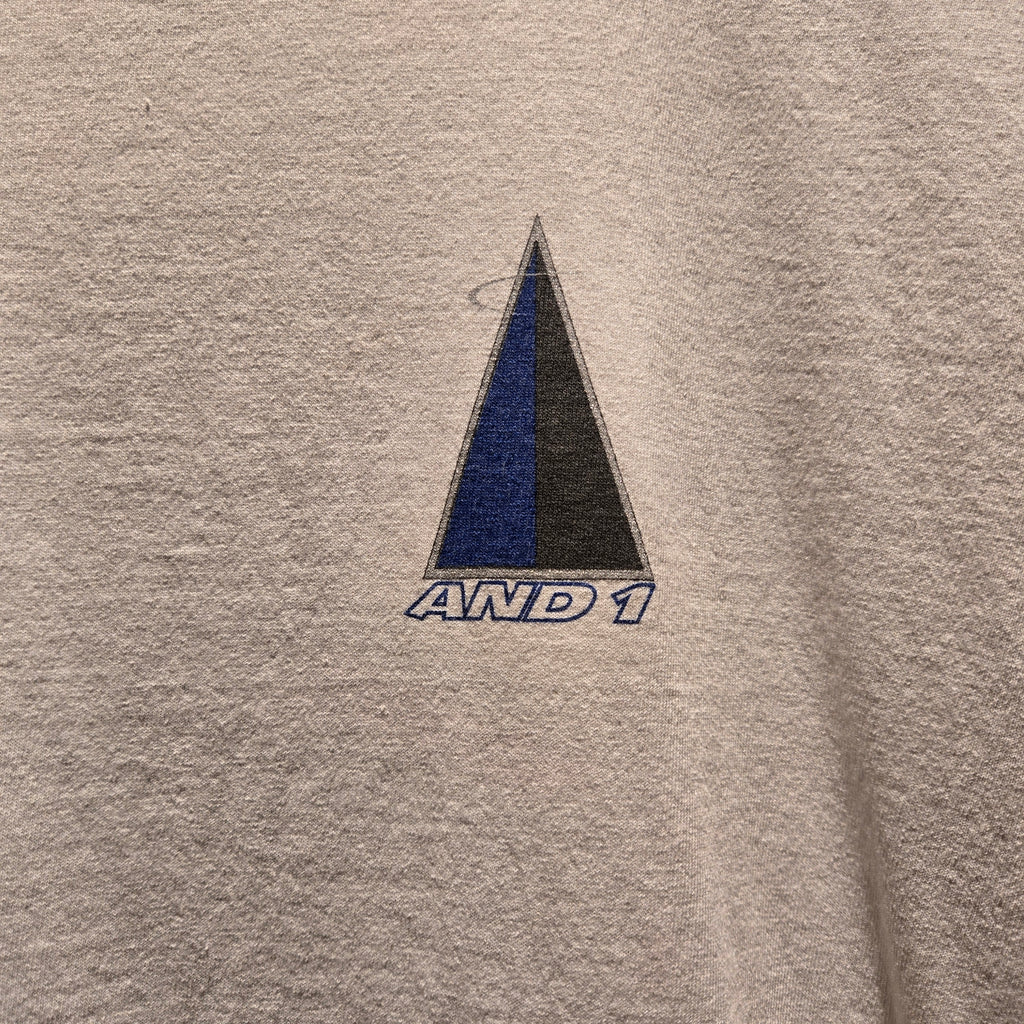 VTG AND 1 Made In USA Graphic White T-Shirt: XL