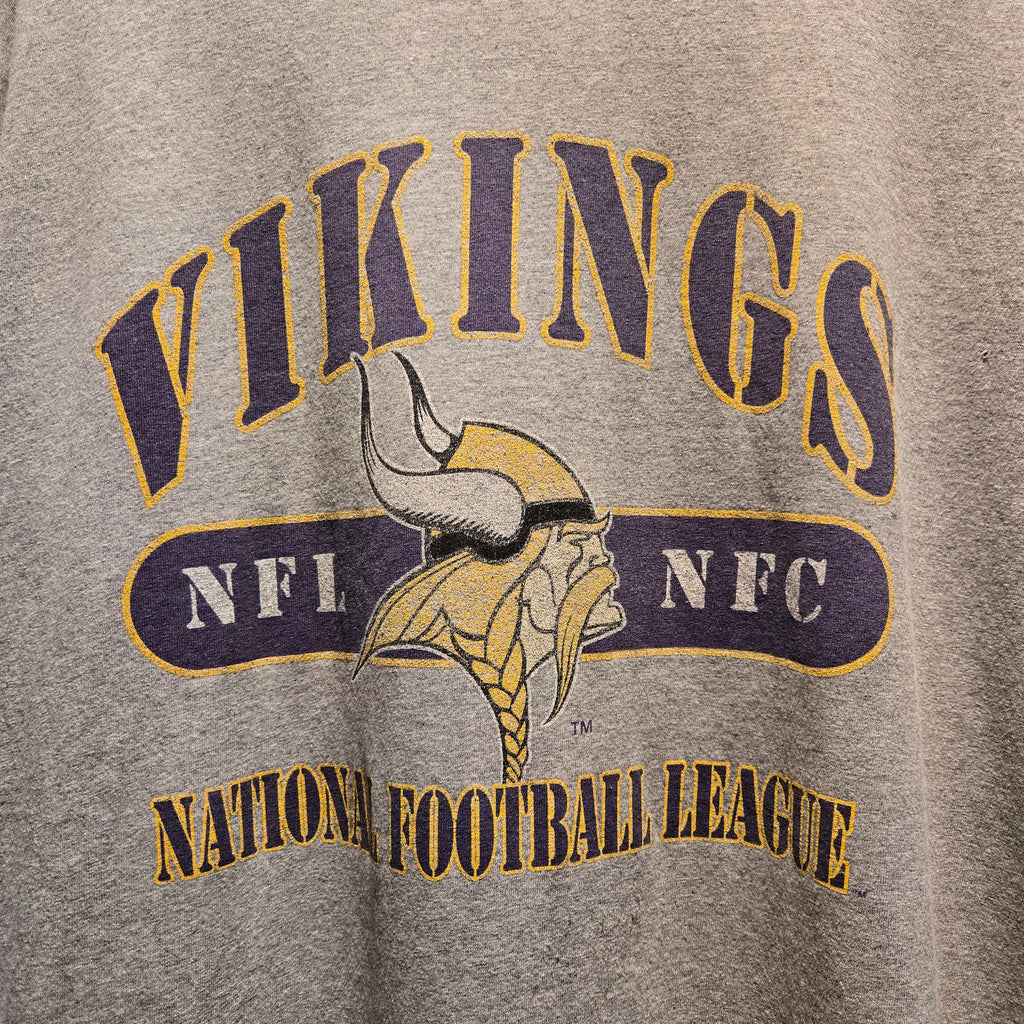 VTG 1998 Minnesota Vikings Randy Moss Grey T-shirt: XL