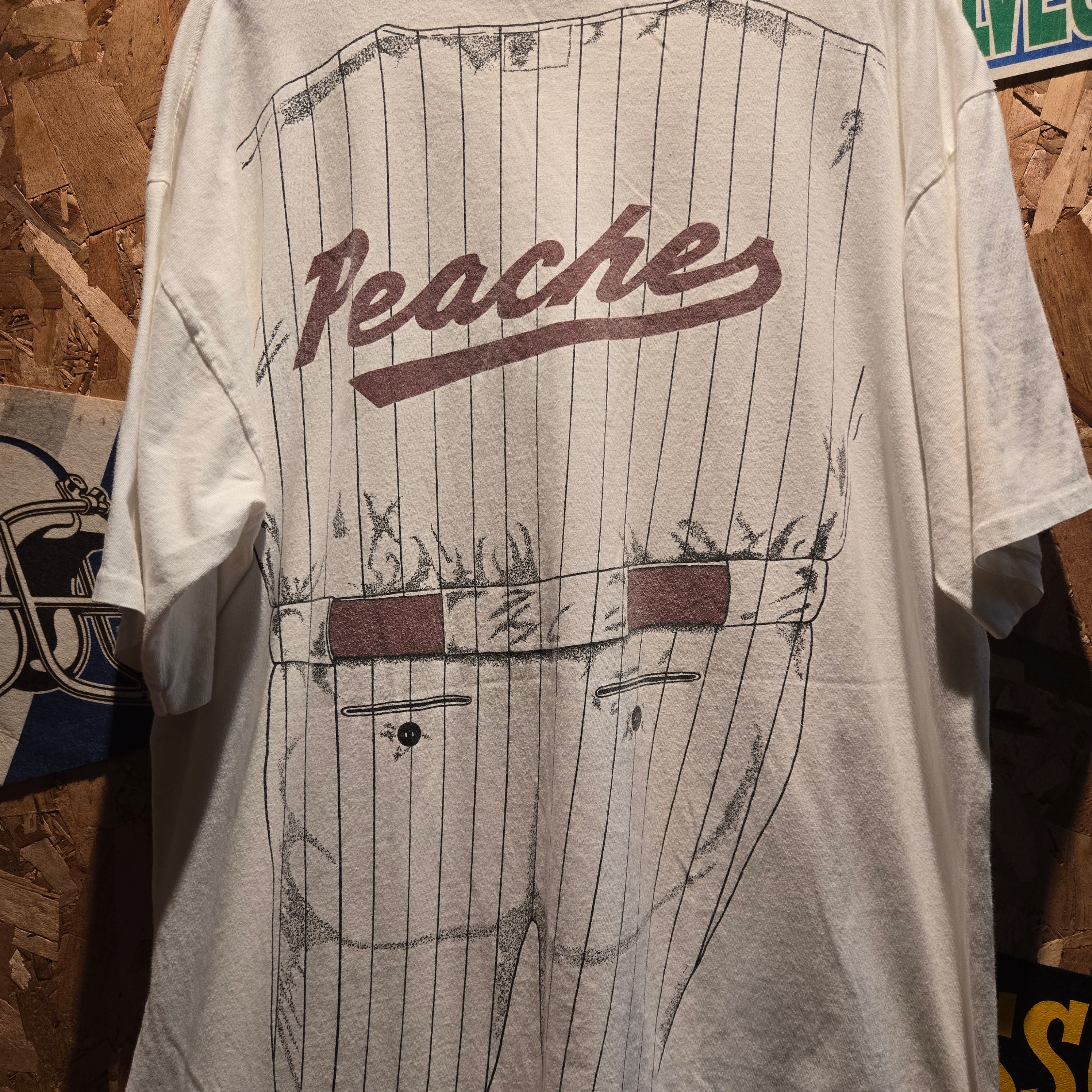 VTG A League Of Their Own Jersey Shirt Peaches Graphic T-Shirt Single Stitch USA: 2XL