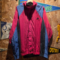 VTG Nike Windbreaker Jacket Burgundy & Blue: XL