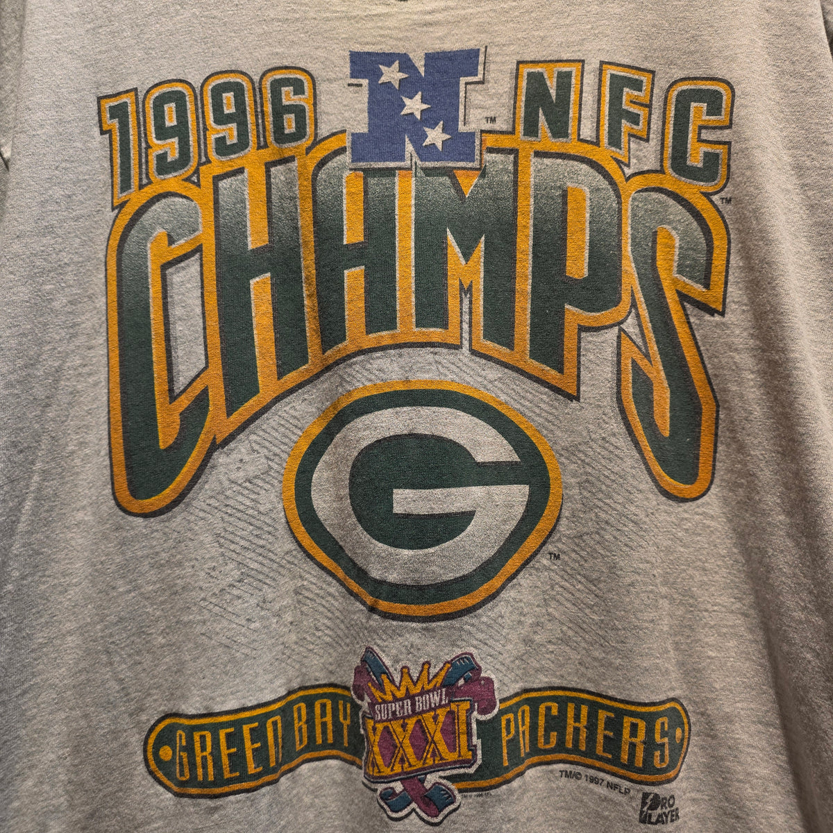 VTG 1996 NFC Champs Super Bowl Champs Pro Player Green Bay Packers: XL