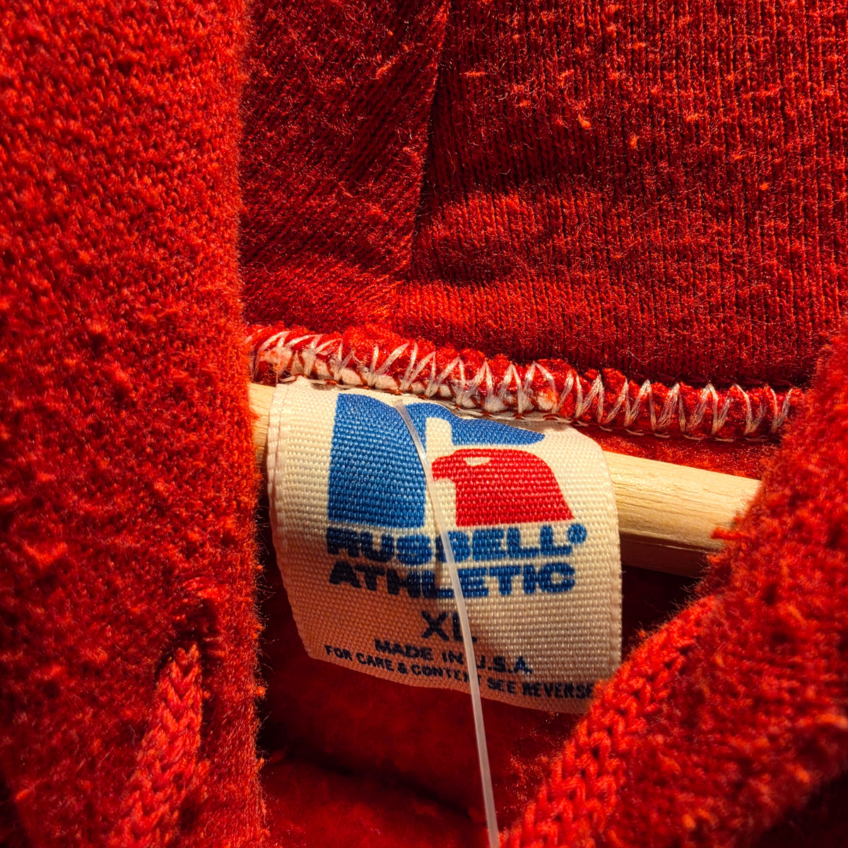 VTG 90's Russell Indiana University Pullover Hoodie Made In USA: XL