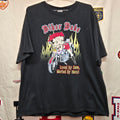 VTG 2005 Betty Boop Biker Babe Black T-Shirt: XL