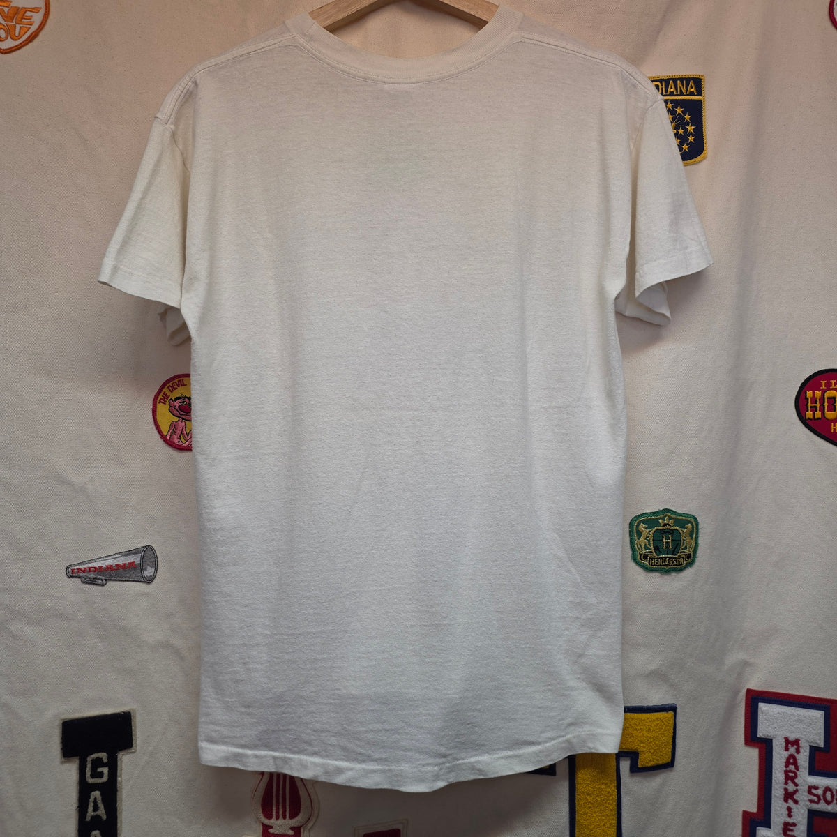VTG 90'S Walt Disney World Epcot White T-Shirt: Medium