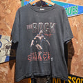 VTG 1999 The Rock Layin' The Smack Down On Ya Black T-Shirt: M